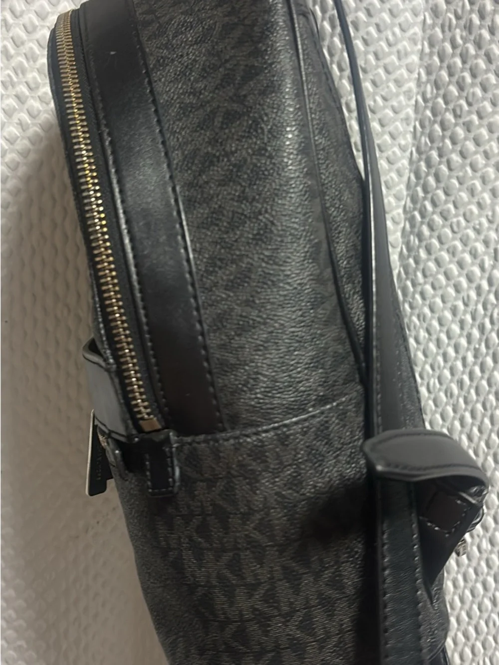 Michael Kors Black Logo Backpack